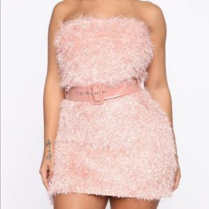 NWT Fashion Nova Loveless Games Fringe mini Dress